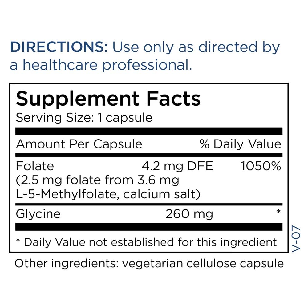 MethylPro L-Methylfolate 2.5 mg Flexible Dosing, 30 Capsules — Amazon image 2