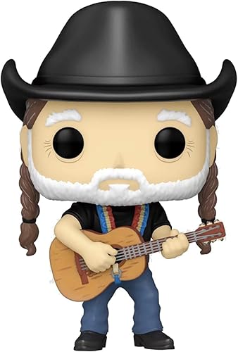 Funko Pop! Rocks Willie Nelson con sombrero de vaquero figura de vinilo exclusiva de Walmart