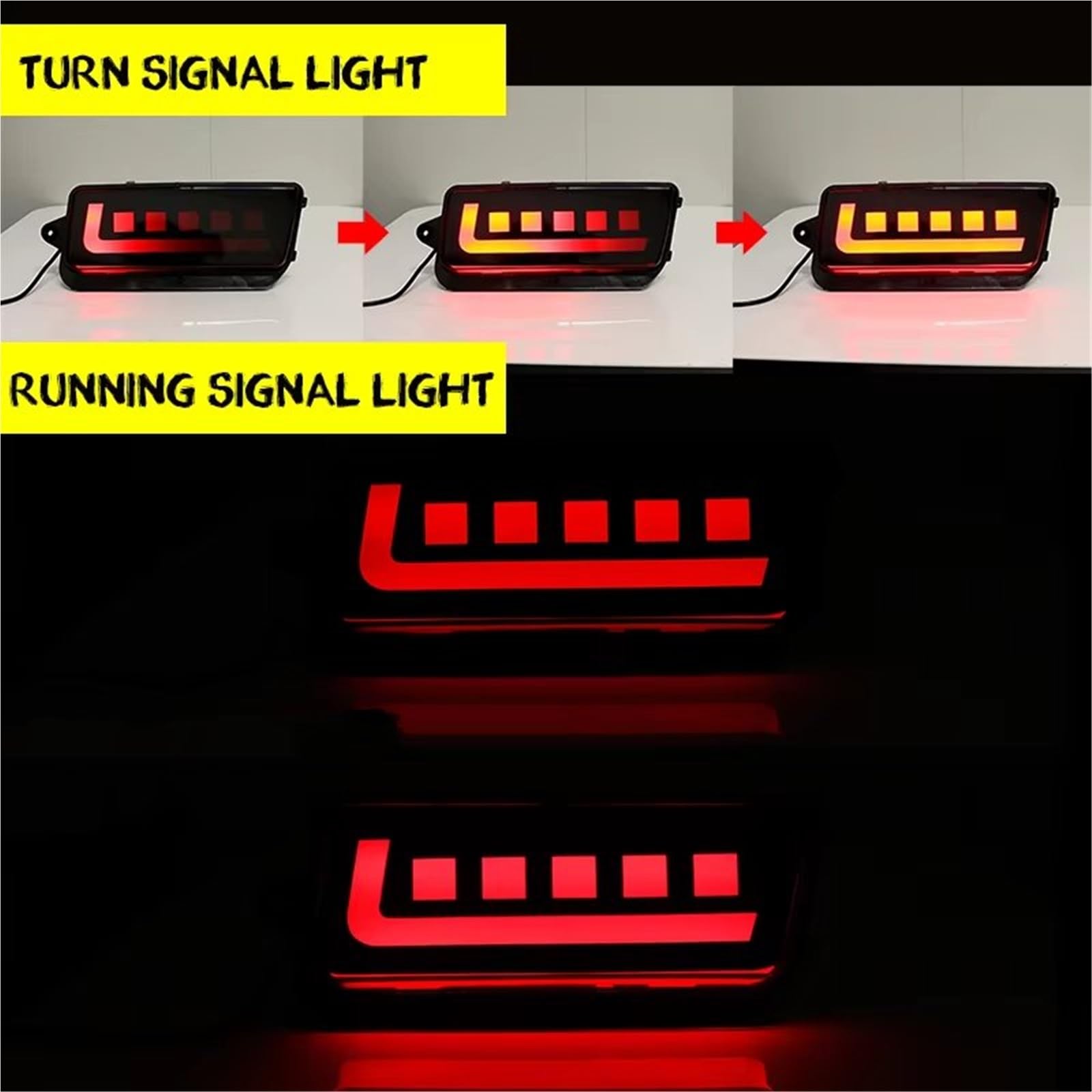 Indicatori di Direzione Per Jeep Per Grand Per Cherokee 2005-2010 LED Posteriore Riflettore Coda Luci Freno Fendinebbia Posteriori Indicatori Direzione Indicatore Laterale(Smoked Lens)