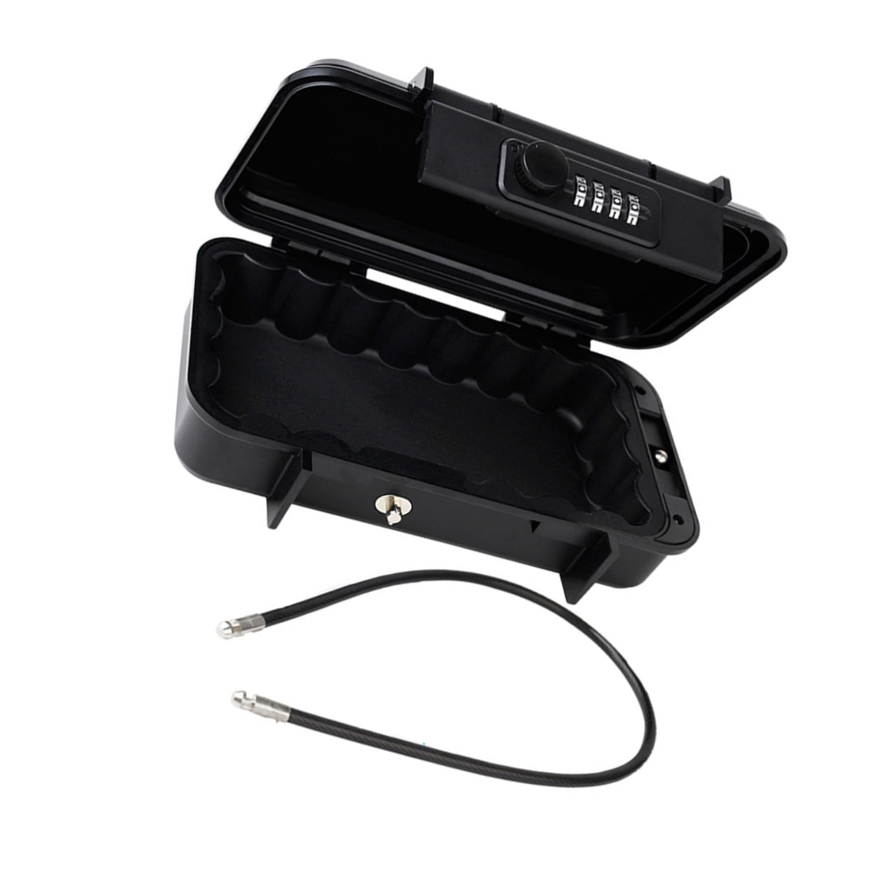 Gatuida Coffre-fort de Voyage Portable et Sécurisé Coffre-fort de Plage Compact et Antivol Boîte de Rangement pour Objets de Valeur avec Serrure à Combinaison