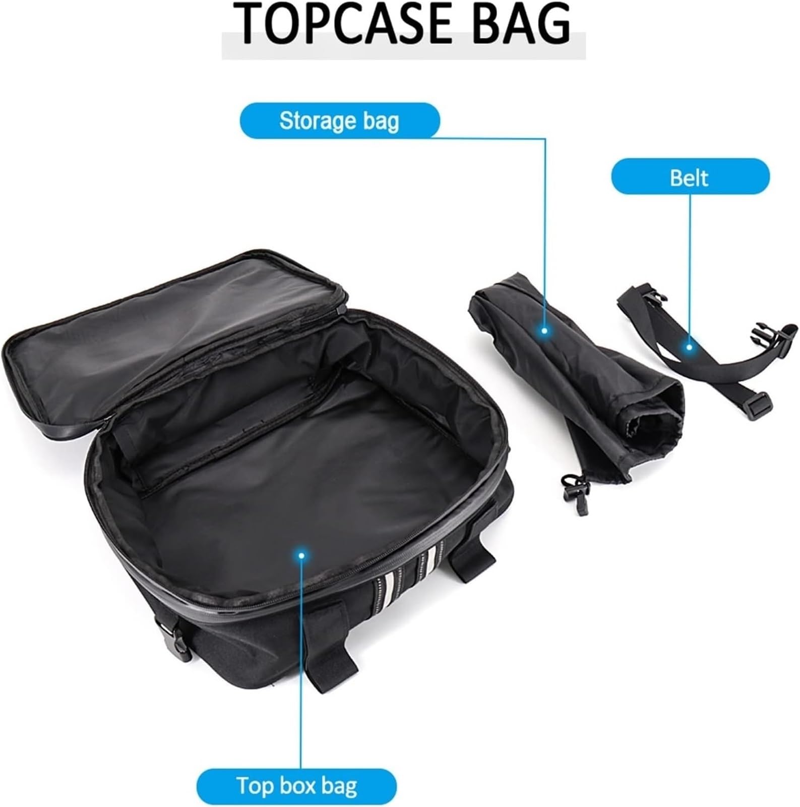para R1300GS GS 1300 2024 Top Box Bolsas Laterales Bolsa Superior Estuche Bolsas De Equipaje Accesorios Bolsas De Motocicleta