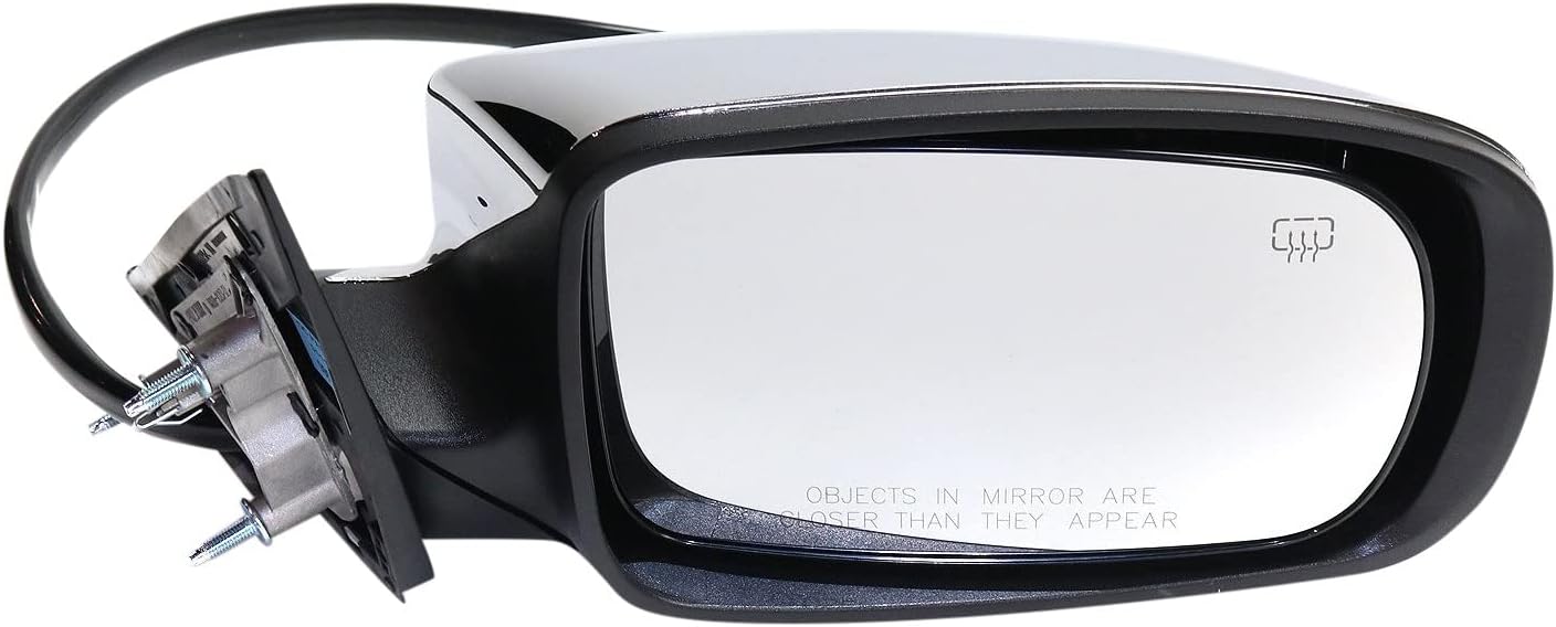 Garage-Pro Passenger Side Power Heated Mirror, Chrome For Chrysler 300 2011-2019, Passenger Side Mirror Replacement, Automotive Exterior Accessories