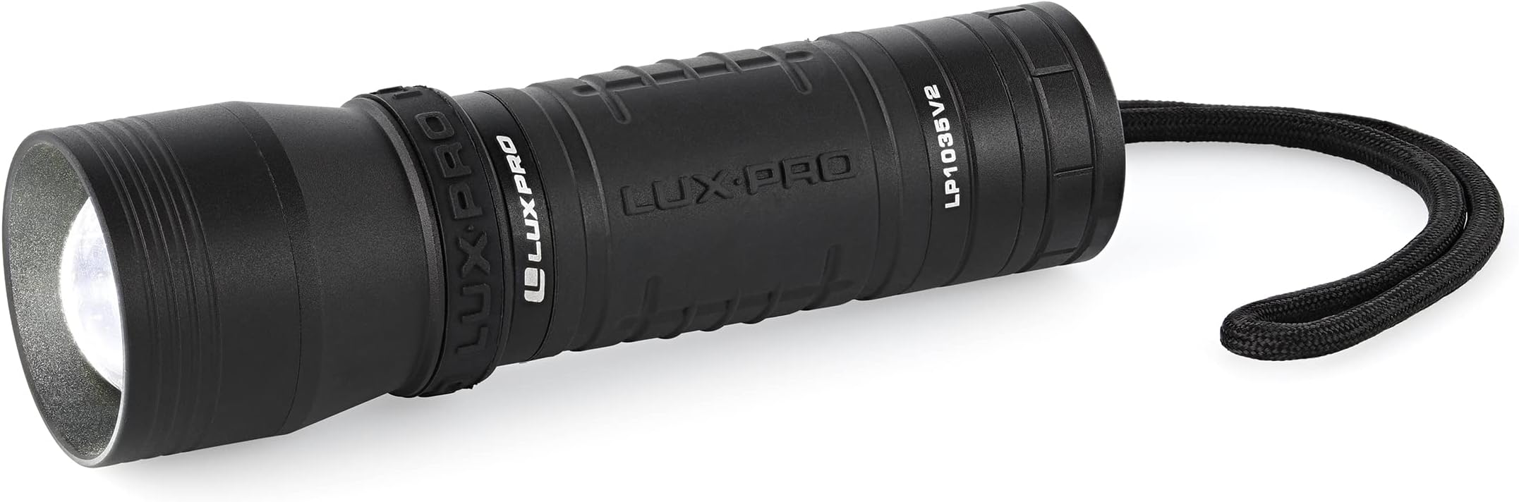 Zoom Focus CREE LED Flashlight High Lumen Tactical Handheld with TackGrip (LP1035V2)