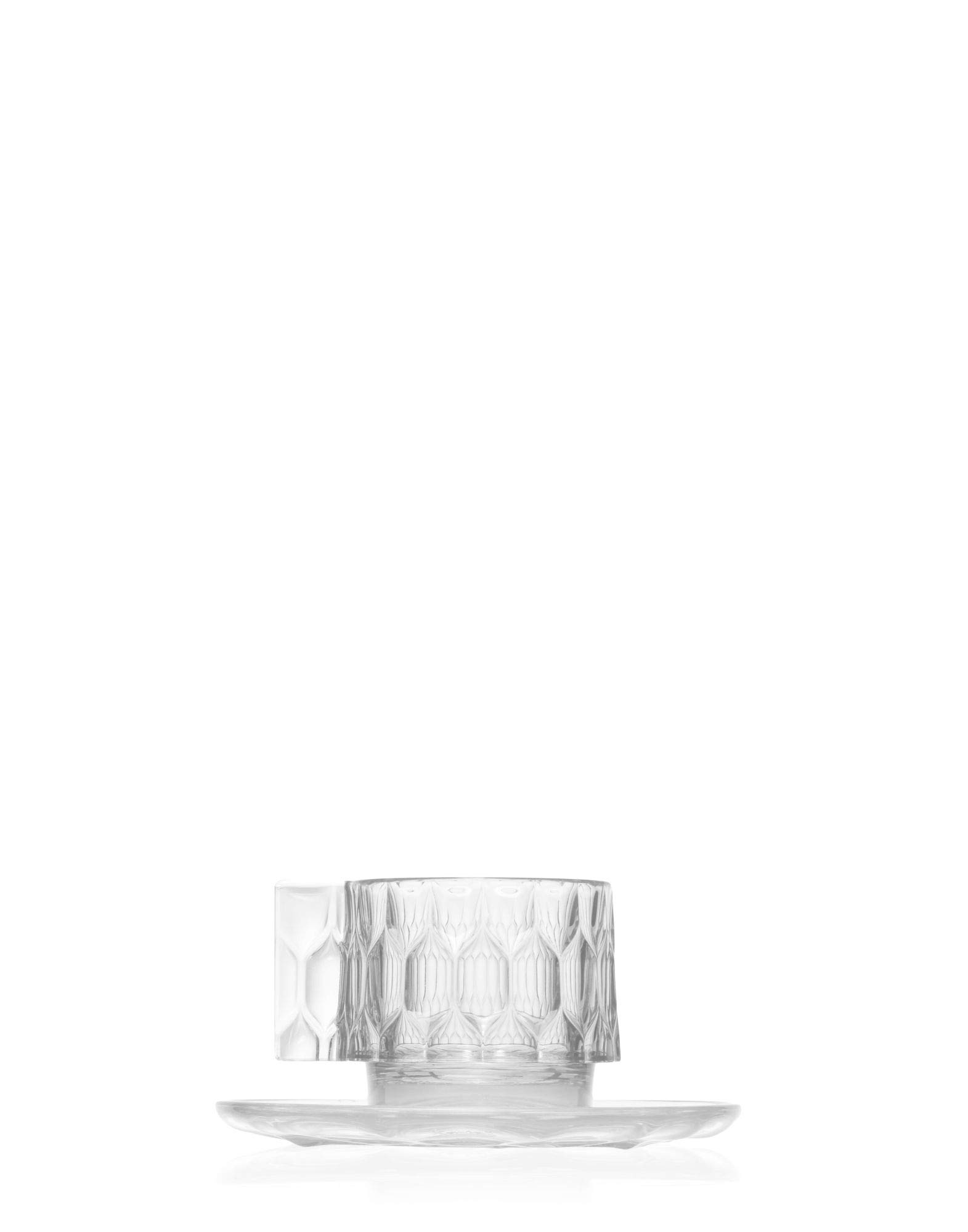 Kartell Jellies Family, Plastic, Transparent, Pack of 4