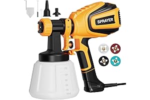 VF803 HVLP Paint Sprayer with Blowing & Cleaning Joints