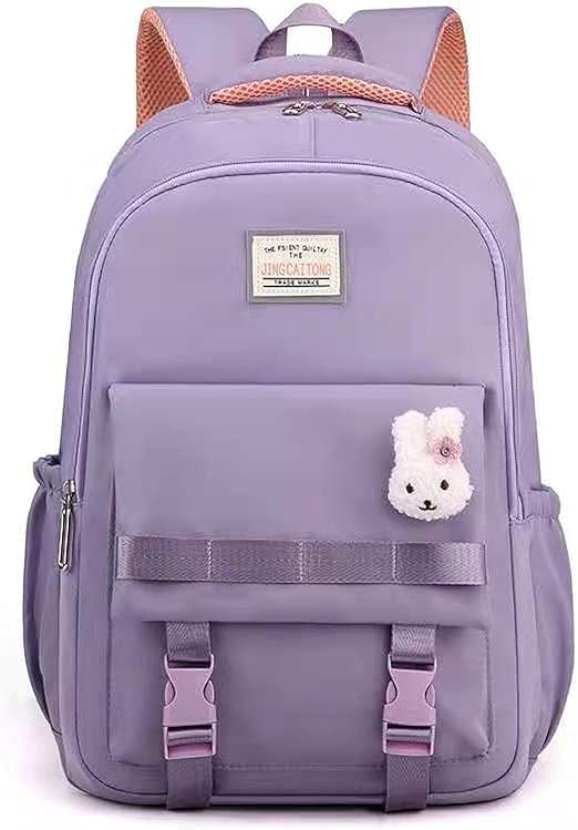 Amazon Co Jp リュック キッズバッグ 大容量 リュックサック 子供 バックパック かわいい 男の子 女の子 対応 軽量 防水 低学年 お祝い 通園 入学 遠足 小学生 中学生 子供の日 プレゼント パープル シューズ バッグ