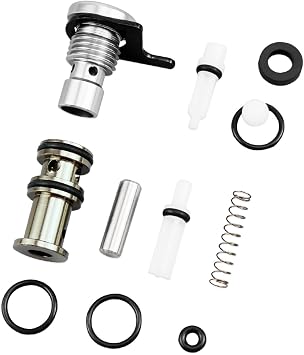 SP-P1 SP-P2 Plunger Valve and Trigger Valve Assembly Replacement, Fit for Hitachi NR83A NR83A2 NR83A2S NR83A3 Frame Nailer Parts 877-337 875-638