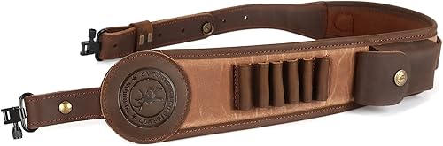 Miniatura 2 de TOURBON Eslinga para rifle con soporte de munición para 30-06 30-30 308 233 y elevador de mejillas de pistola a juego