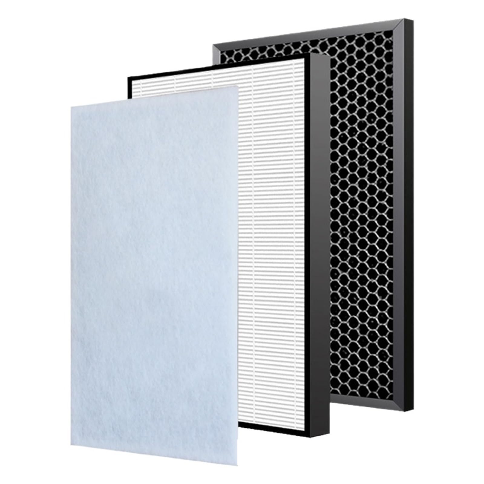 Oczyszczacz powietrza HEPA Carbon, Compatible With Sharp, KC860U KCC150U Filtr nawilżający FZ-C150HFU FZ-C150DFU FZ-C100MFU | [](1 Set)