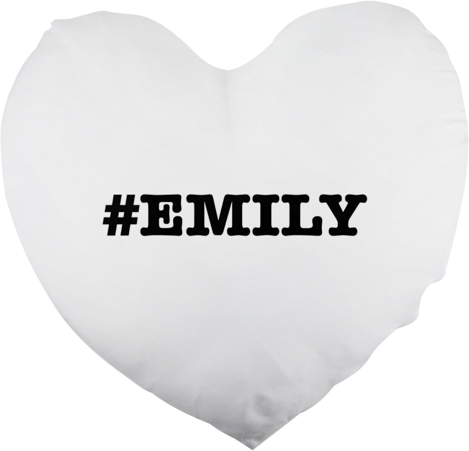 nicknames EMILY nickname Hashtag Heart Shaped Pillow Cover