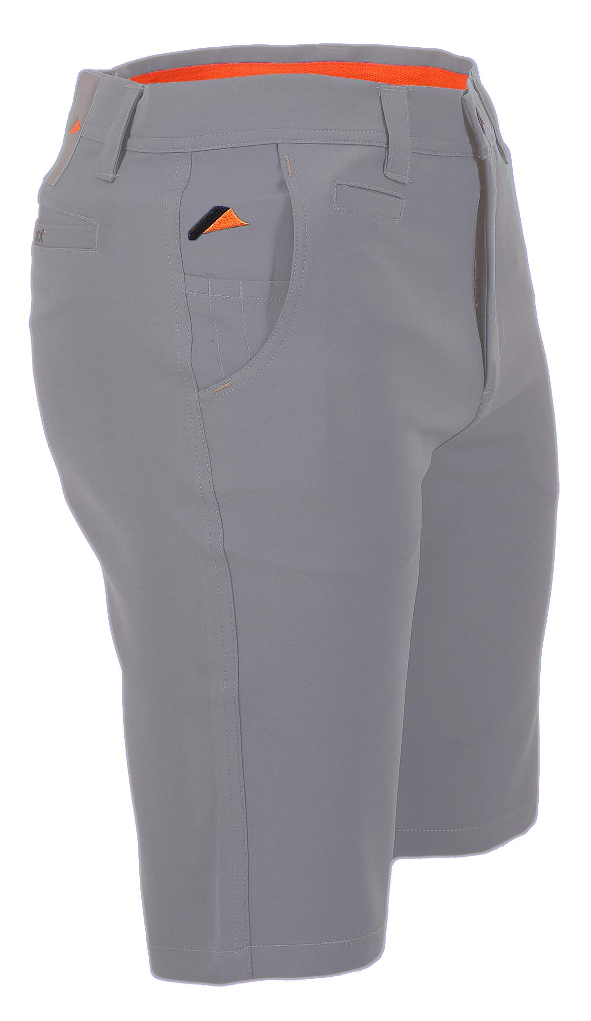 MAXX Kinder Bermuda Hose mit verstellbaren Bund (Weiss, 152) Jungs