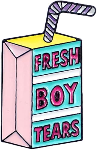 Flairs New York Insignia de broche de solapa esmaltada con temática floral y Foodies