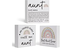 Personalized Aunt Gifts, Present Ideas from Niece or Nephew