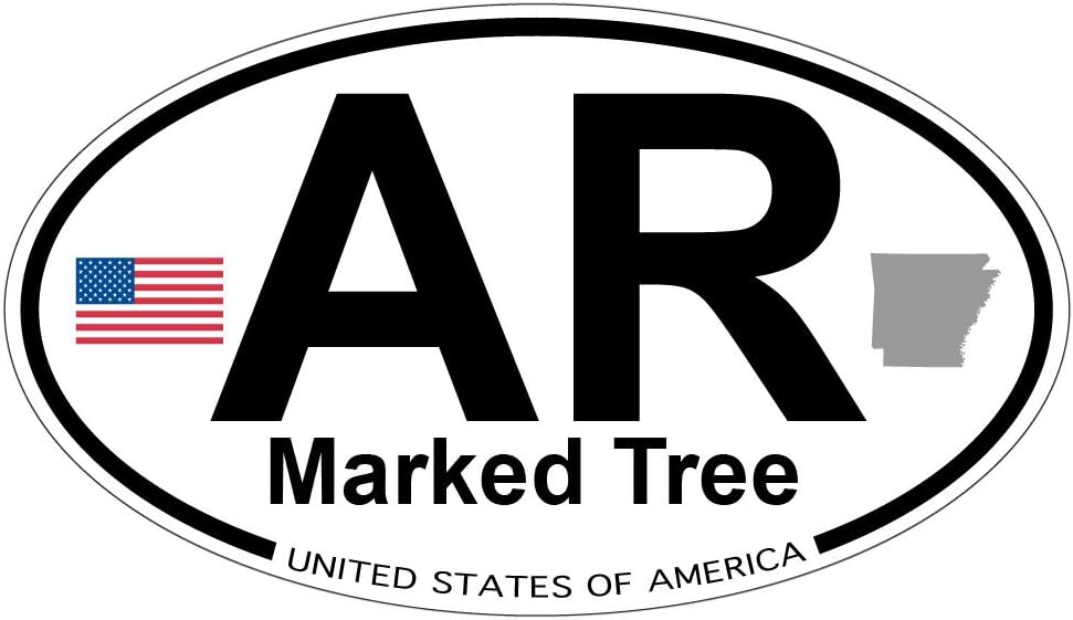 US Decal, Inc. Marked Tree, Arkansas Oval Home