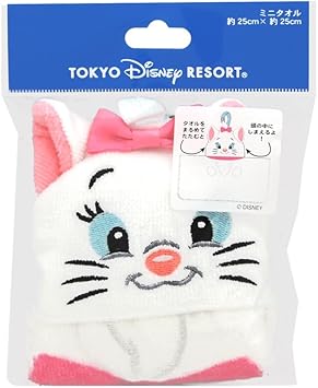 Amazon Co Jp コンパクト ミニ タオル マリー ループ 紐 付き ディズニー ハンドタオル ハンカチ 猫 おしゃれキャット ディズニー リゾート限定 グッズ ホーム キッチン