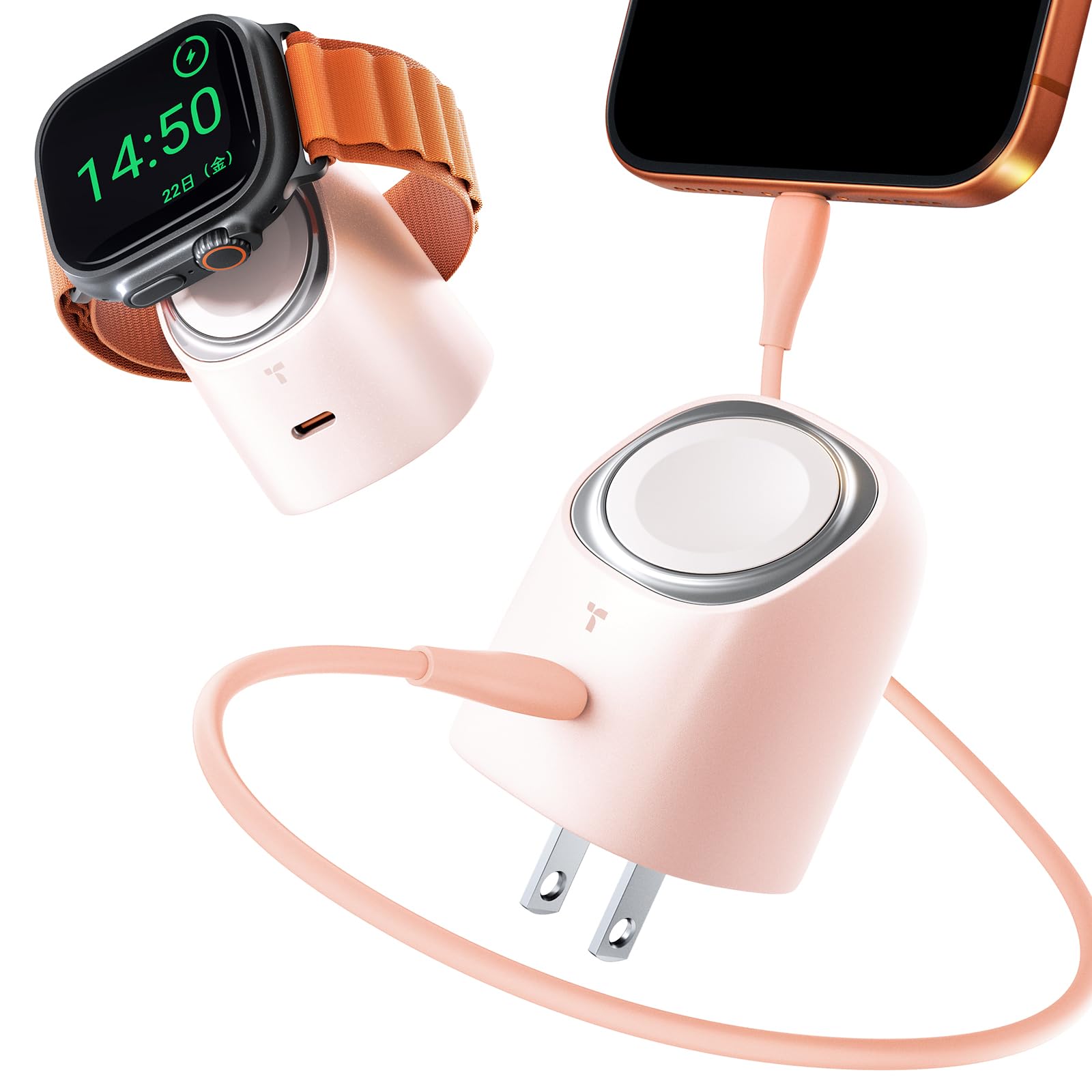 TORRAS Apple Watch 充電器 2in1 45W 急速充電器 Amazon | TORRAS FlashEye For Apple Watch 充電器 2in1 45W 急速充電