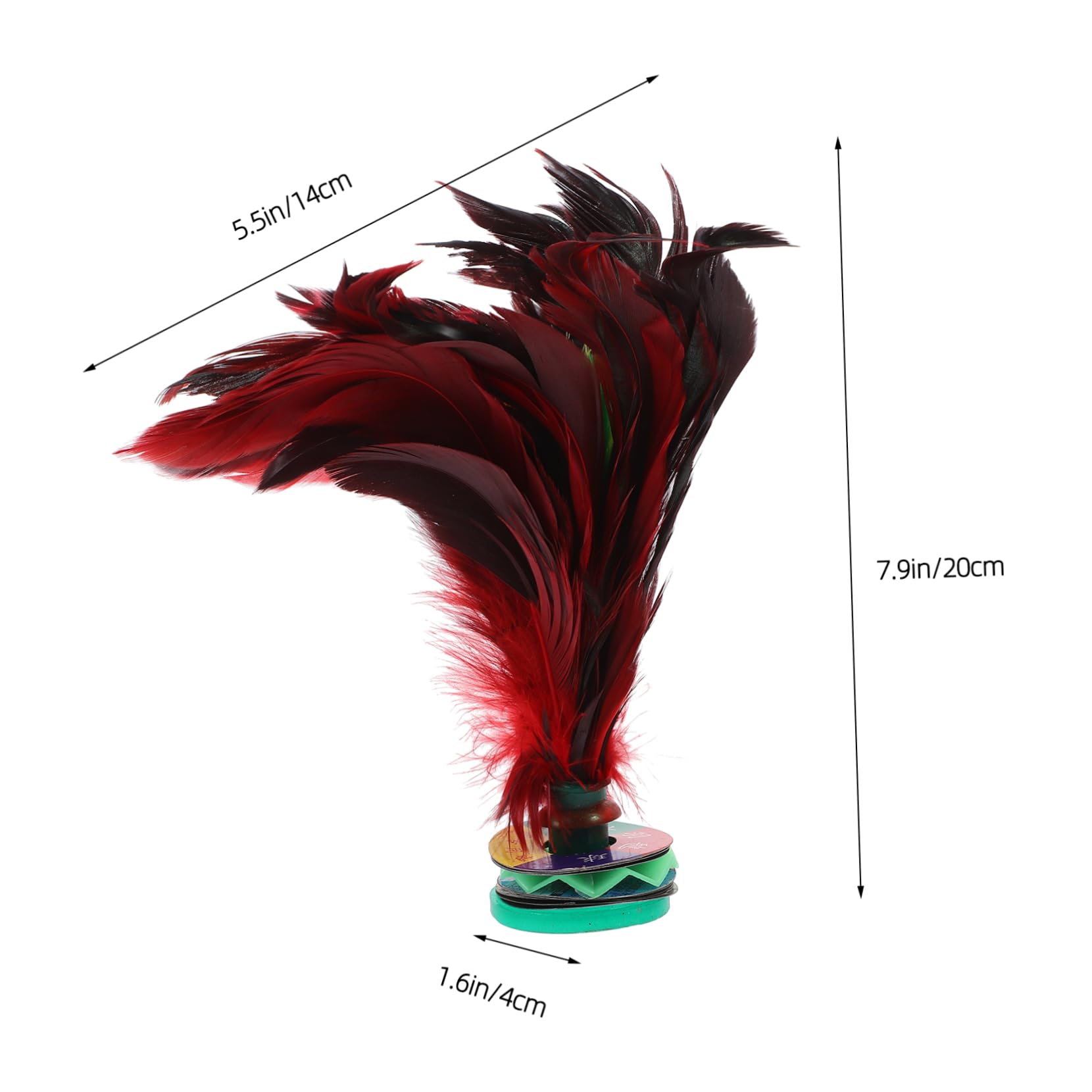 Sosoport Chinese Shuttlecock Kick for Fun Leisure Entertainment Fitness Coordination Design Great Birthdays Year