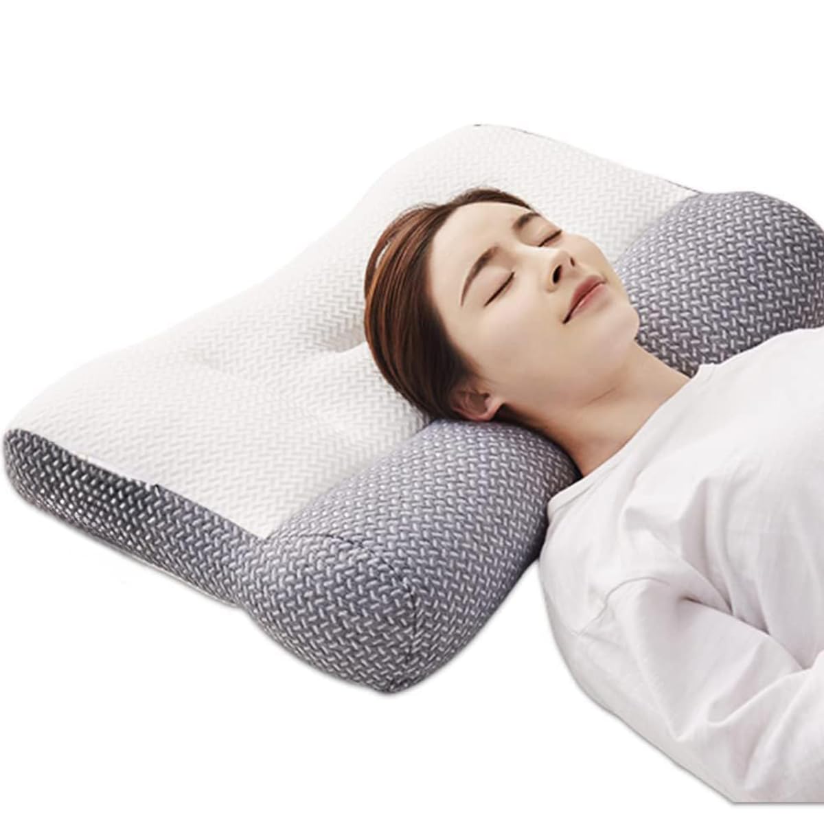 Pillows Size Set of Alternative Bedding Pillow for Back Stomach or Side Sleepers