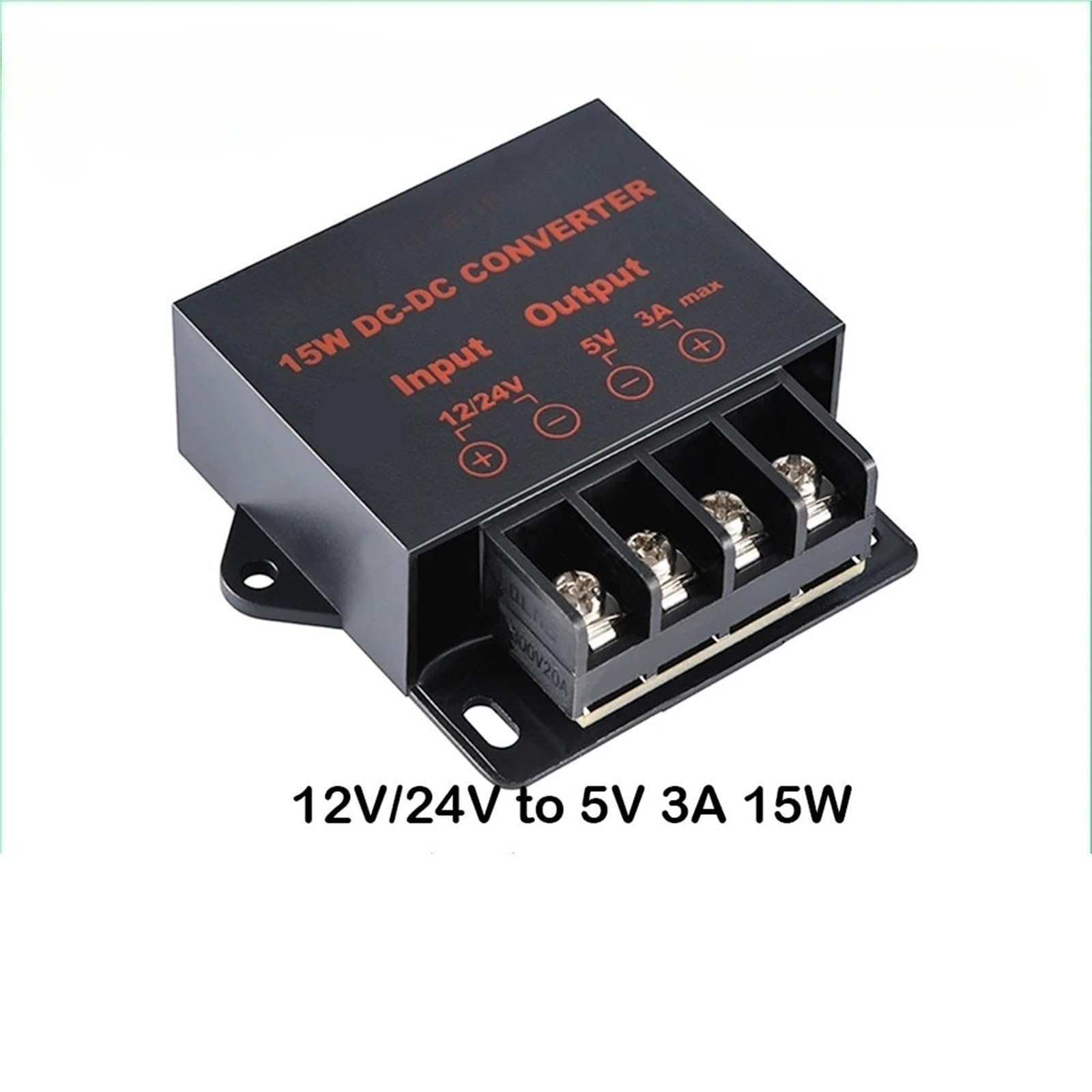 12V 24V to 5V 3A 5A 10A 20A 30A 40A 50A 100A DC DC Step Down Converter Stabilizer Regulator Reducer Power Supply for Cars Solar(12V 24V to 5V 3A)