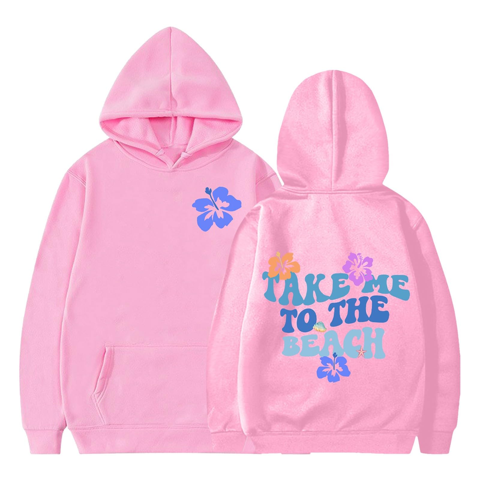 Sunnyuk Sudaderas Sudadera con Capucha Manga Larga con Estampación Delantera Gorro con Cordón Bolsillo Sudadera Delantero De Moda Urbana Sudadera Distintos Colores