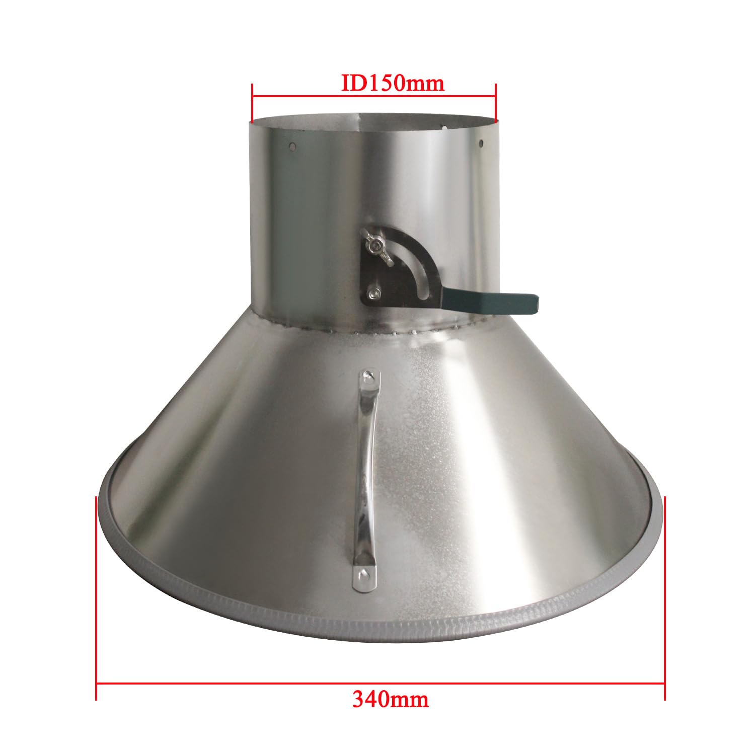 Brazo articulado para extracción de humo OD150mm brazo extractor laboratorio tubo humo de soldadura ABS soporte de posicionamientopara laser aspiración absorbedor industrial (campana)