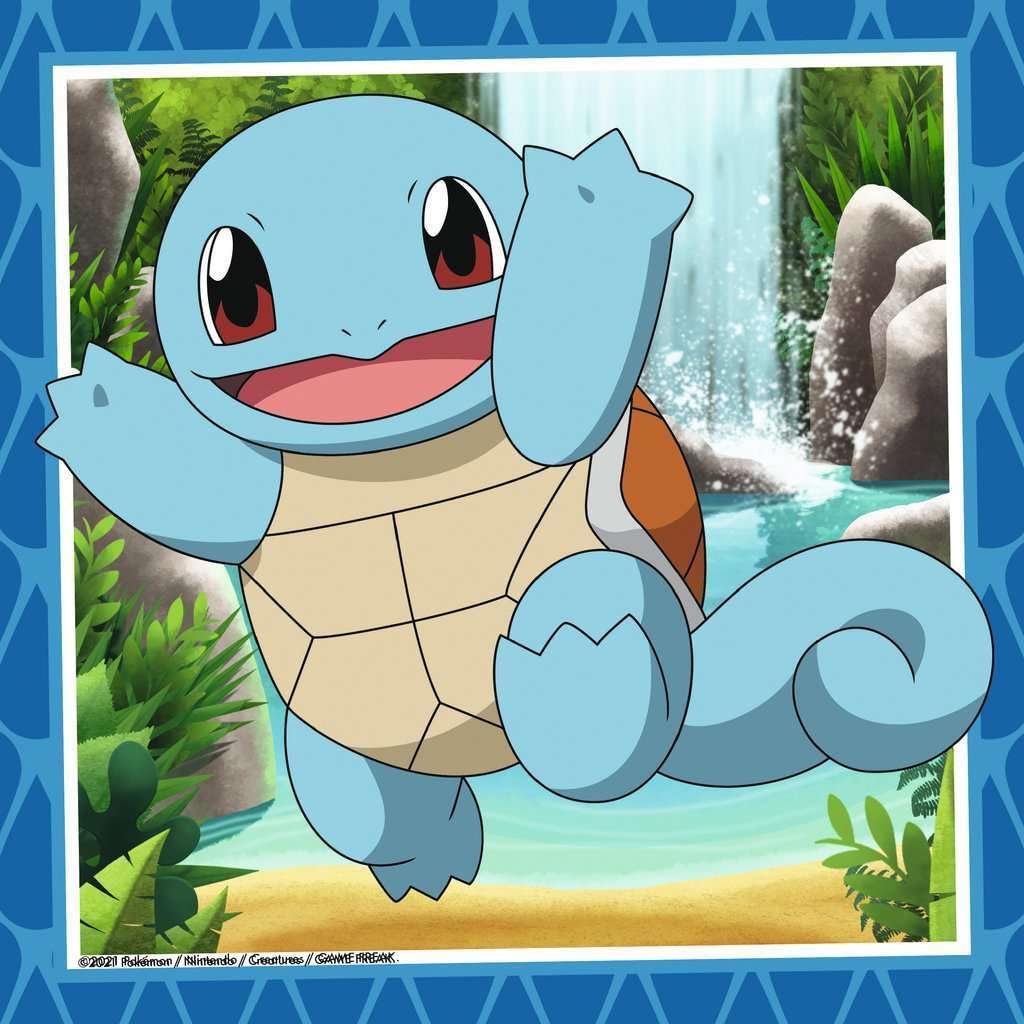 Puzzle dla dzieci 2D: Pokemon 3x49 elementów