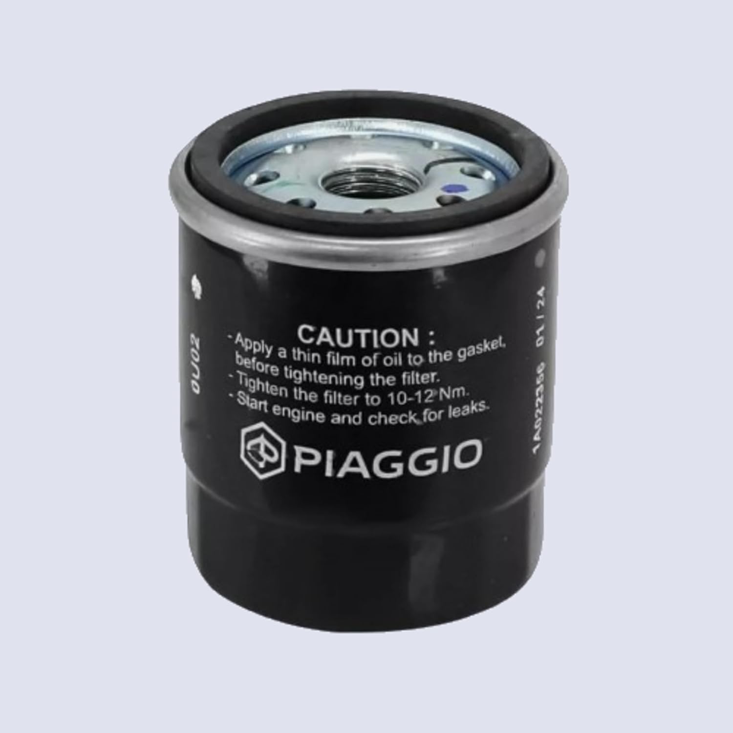 Vespa OEM Oil Filter for 150-300cc Scooters - GT, GTS, GTV, HPE, Super, Giorni, ABS, HPE - OEM# 1A022356, Part# 82635R