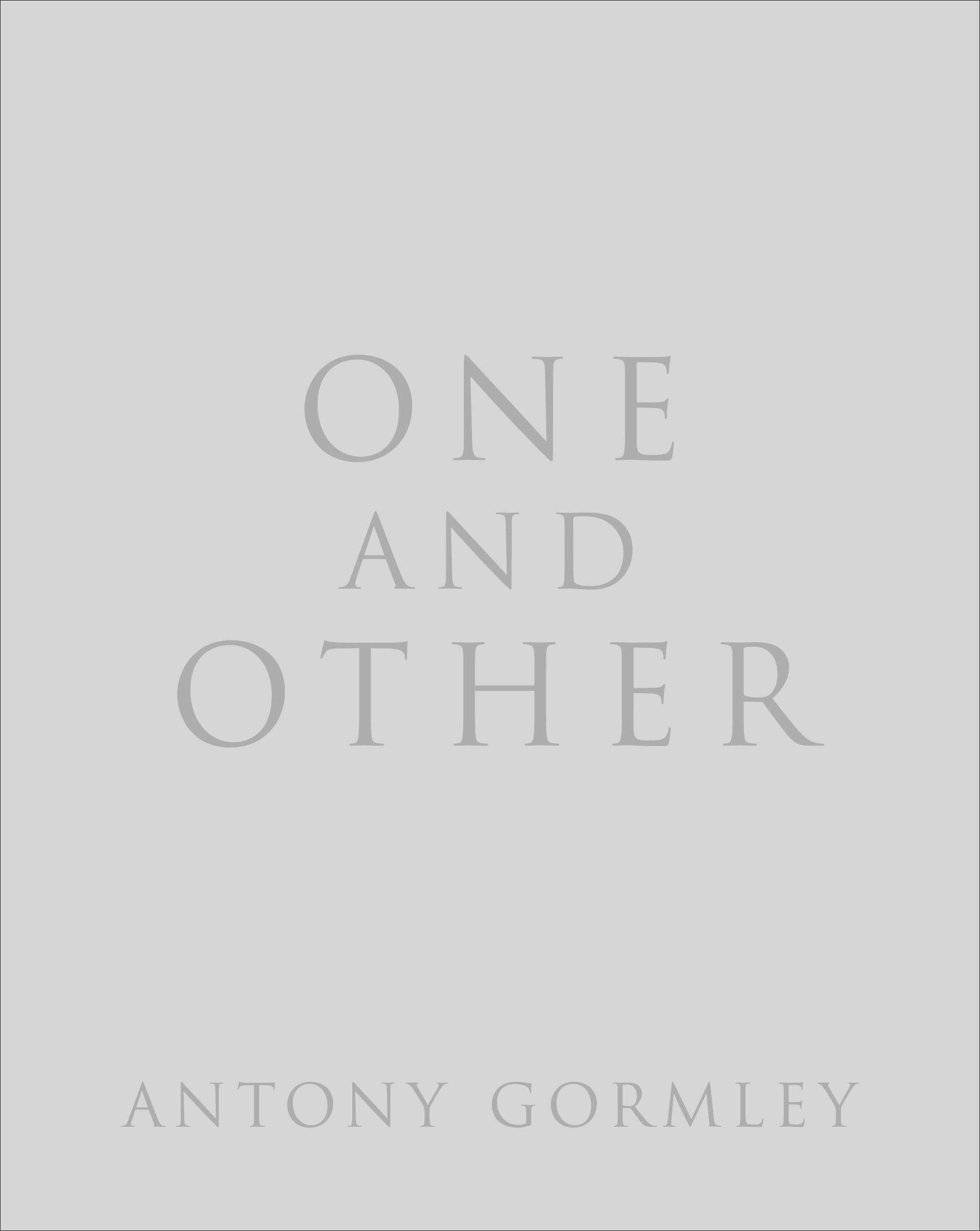 One and Other by Gormley  New 9780224090780 Fast Free Shipping,.