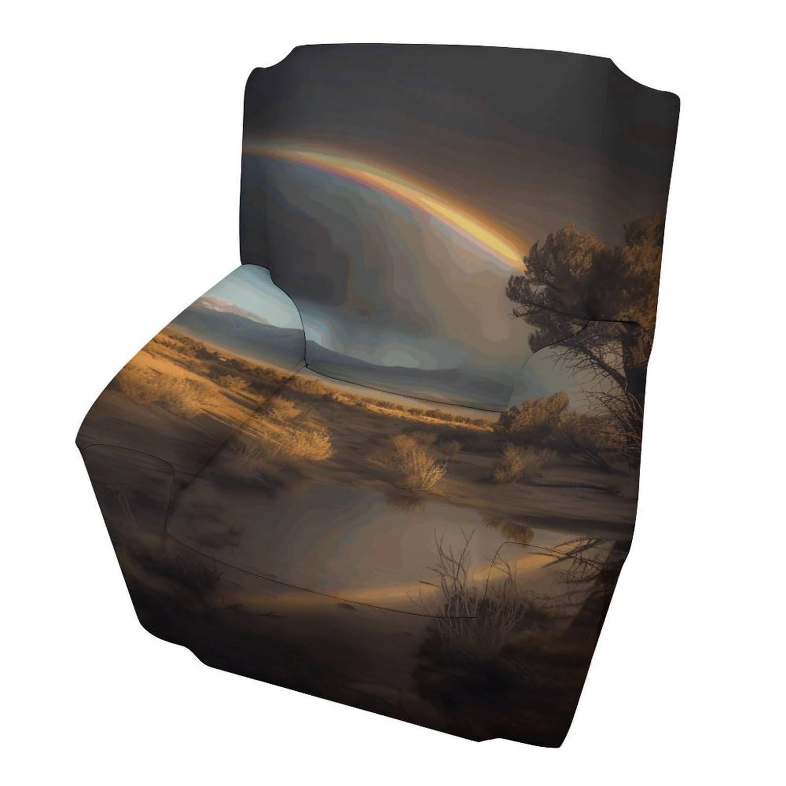 Fekiloot Style Natural Landscape Couch Cover Sofa Cover Sofa Slipcover