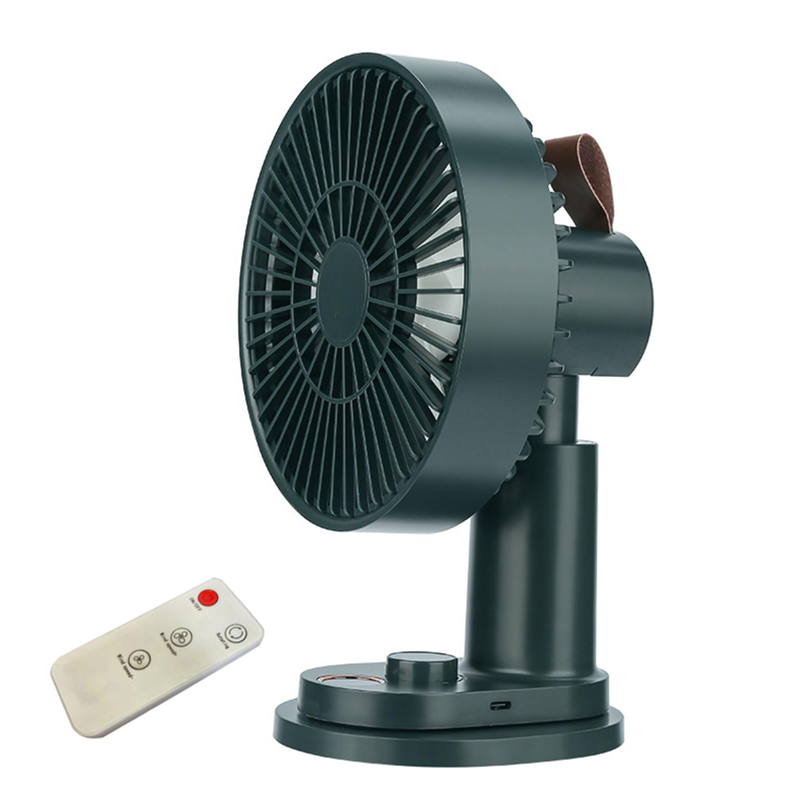 Jazuaiao Multifunctional Fan Rechargeable USB Fan Electric USB Desk Cute ABS Texture Small Cooling Bedroom