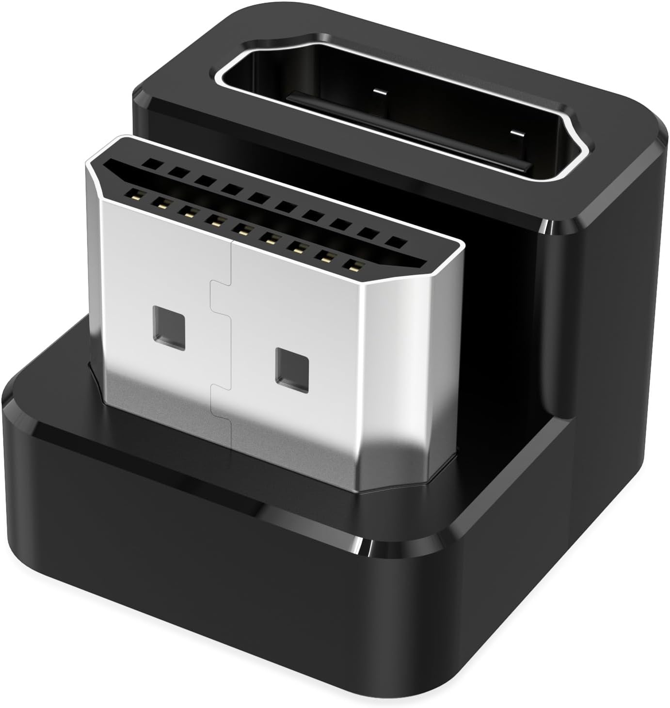 AGVEE Adaptador HDMI Macho a Hembra 180° 2 Pack 8K