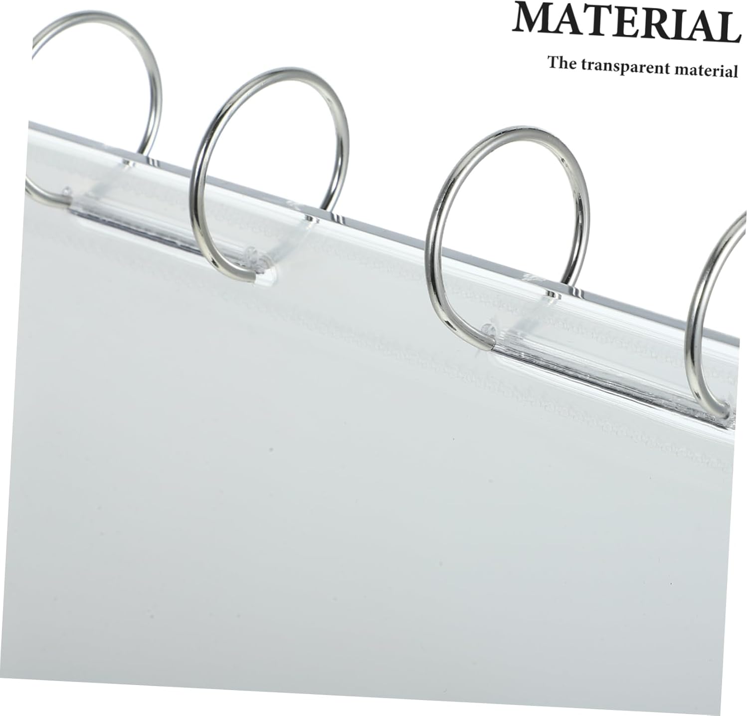 PartyKindom Menu Display Rack Acrylic Holder Sign Holder Stand Double-sided Flip Suitable for Cafe