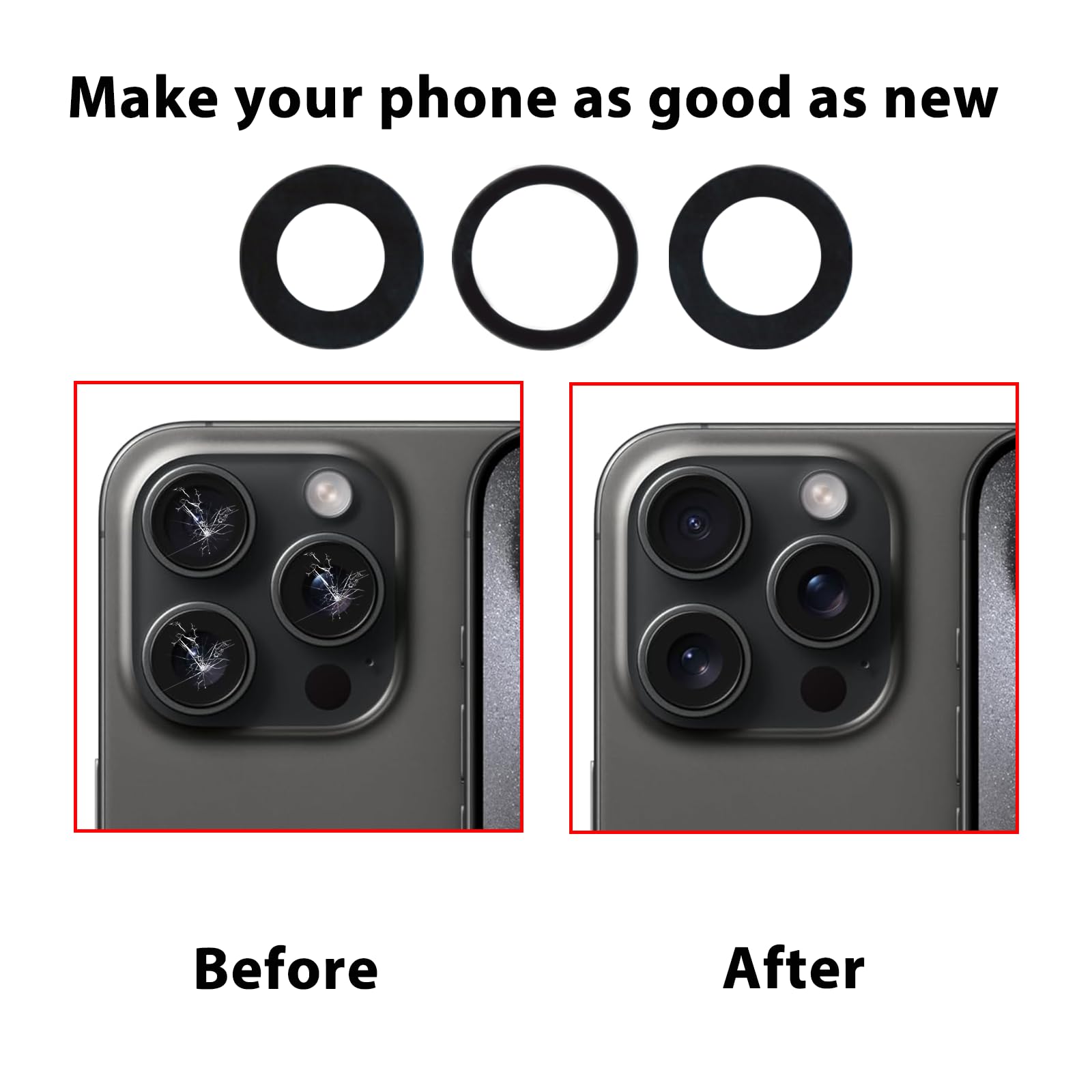 iPhone 15 Pro cameraglas kopen