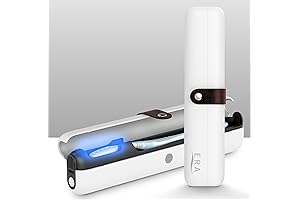 Portable Ultraviolet Light Sanitizing Toothbrush Case