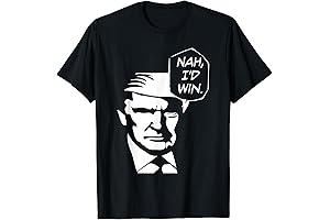 Nah I'D Win Funny Trump 2024 Republican USA Memes T-Shirt