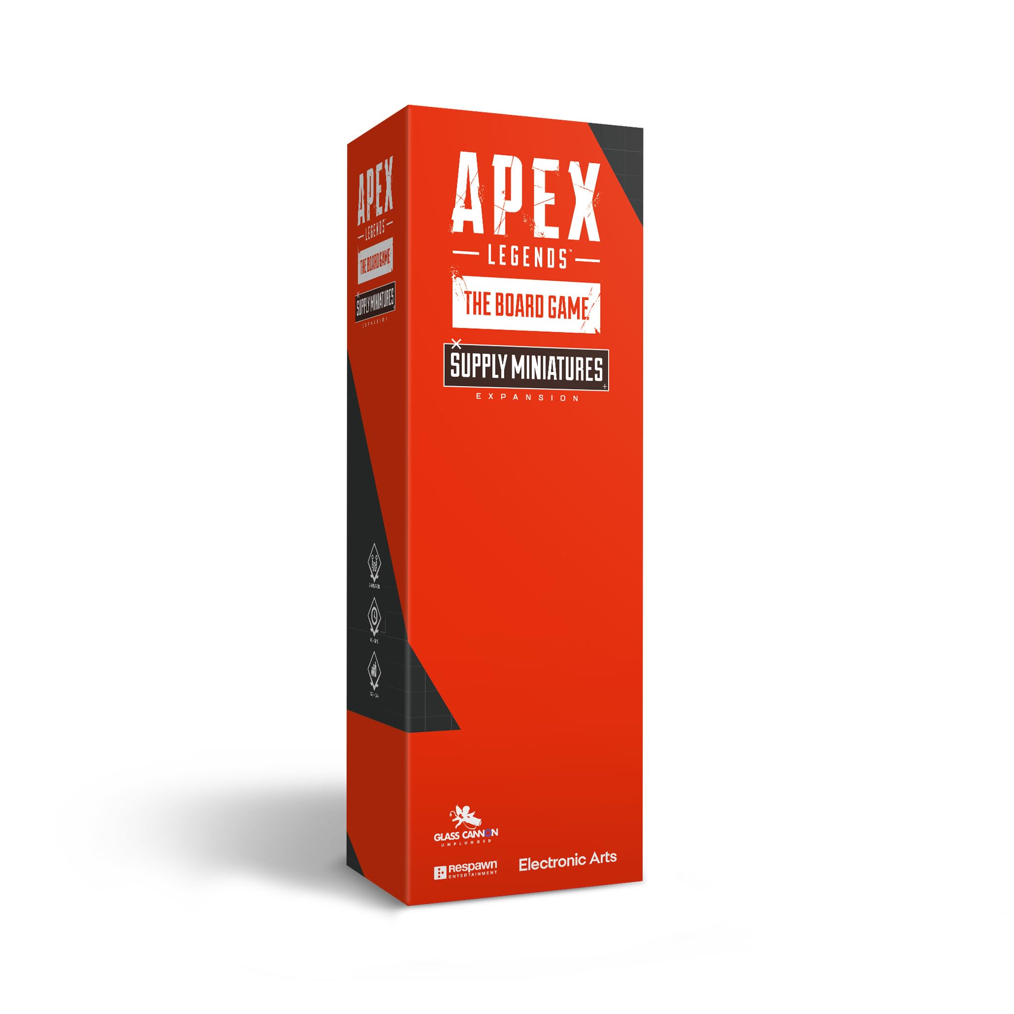 Glass Cannon Unplugged Apex Legends: The Board Game, Supply Miniatures Expansion, 3D Deluxe Game Pieces, Supply Bins