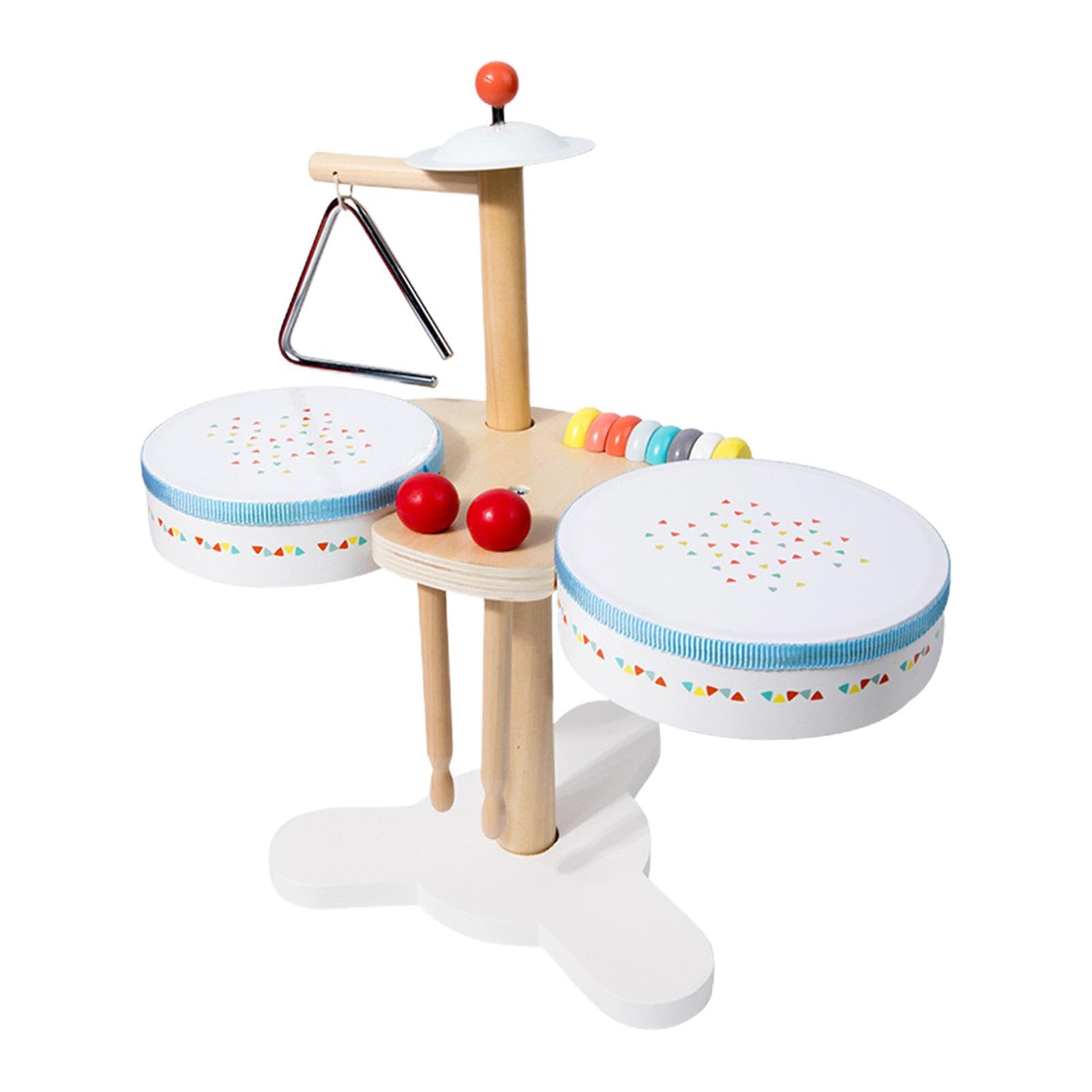 Batería para niños de 1 a 3 años, batería de 2 a 5 años - Instrumentos musicales para niños pequeños Juguetes musicales para bebés | Tambores para instrumentos musicales para intera
