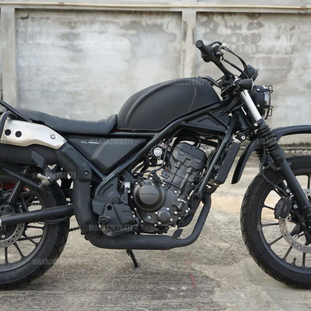 CL250 マットブラック プラスチックタンクカバー Amazon | MAXNUS ホンダCL250/500用タンクカバー マットブラック TANK