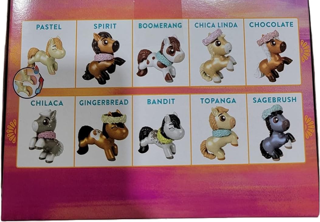 Mattel Spirit Untamed Ponies Serie 2 Mini Figure Blind Bags Pony (confezione completa di 12)