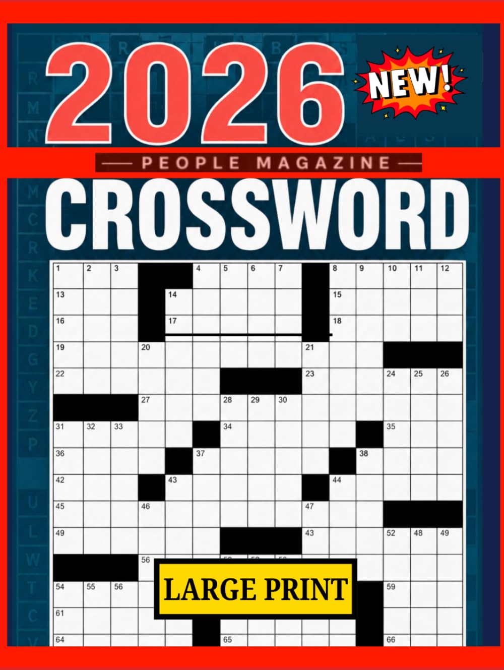 2026 Ultimate Crossword Puzzle Book: Challenging, Fun, and Brain-Boosting Crosswords