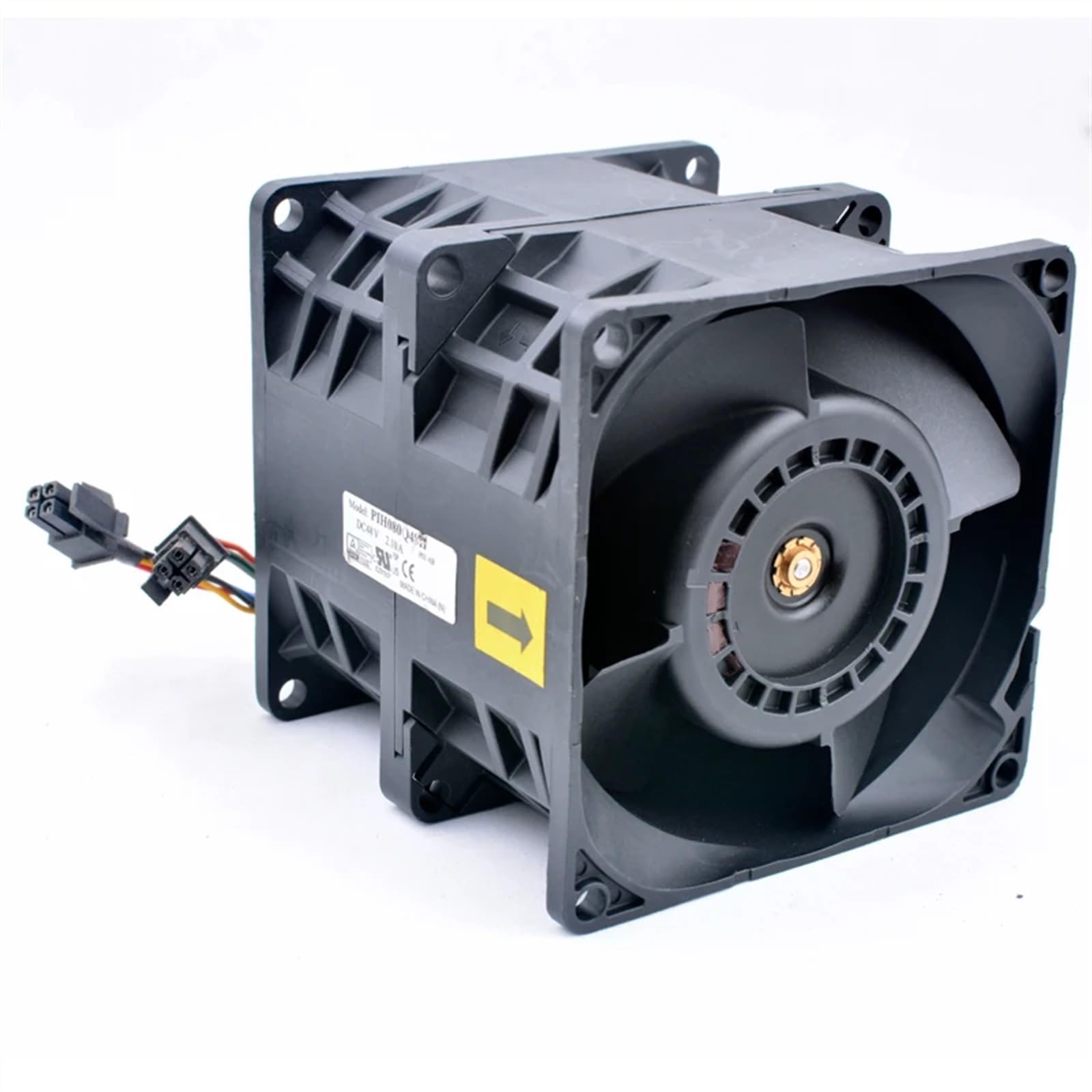 PIH080Q48H wentylator 8 cm 80 mm 80 x 80 x 80 mm wentylator chłodzący do serwera podwozia 48 V 2,10 A