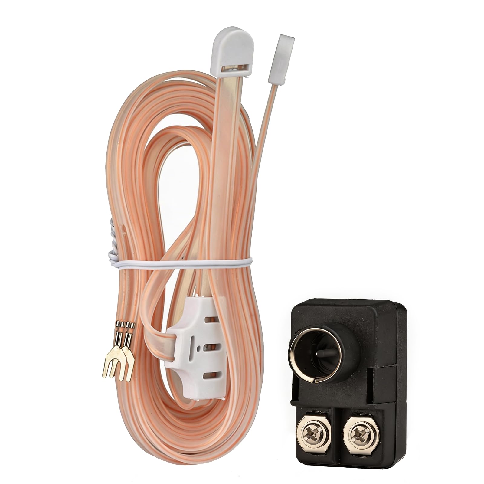 Bingfu Antenna FM Radio Interna Antenna T Formazione Cavo Plug Transformer Balun 75/300 ohm F Maschio Adattatore 2 kit per Ricezione FM