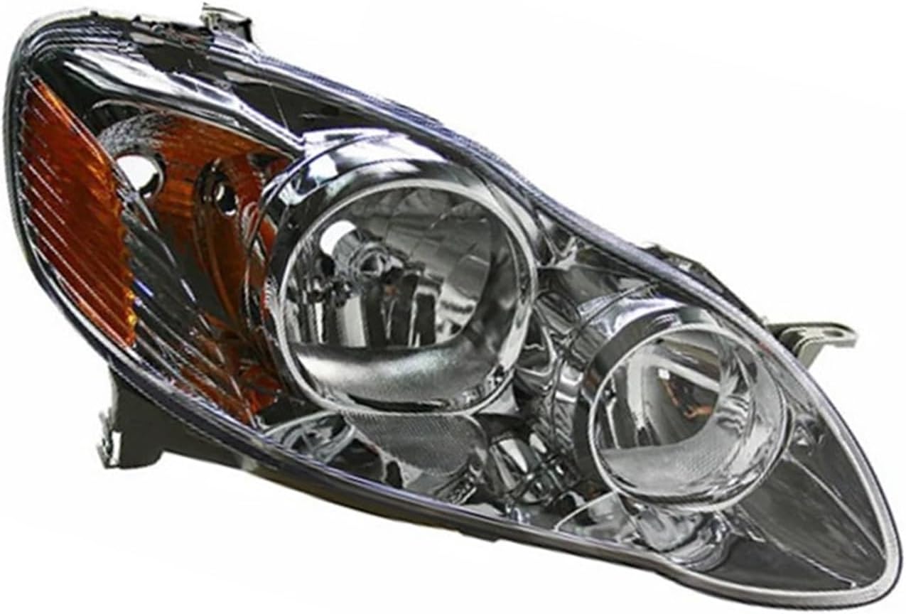 Front Headlight Compatible With For Corolla For Altis E120 E130 2002-2008 Car Headlights Assembly Headlamps Fog Light Corner Exterior Accessories(Right)