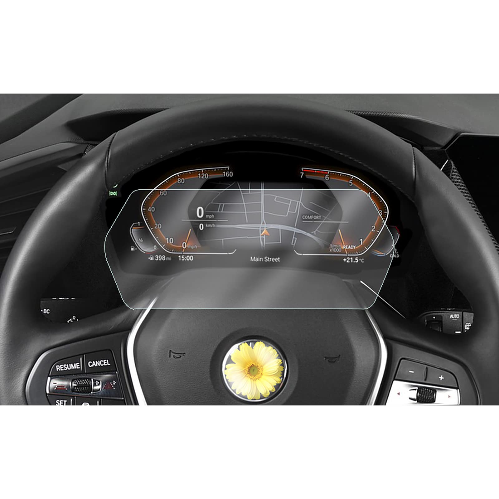 Pellicola Protettiva TPU Trasparente Per BMW Serie 1 F70 2025/2026 – Proteggi Console Centrale, Navigazione E Pannello Cambio Da Graffi