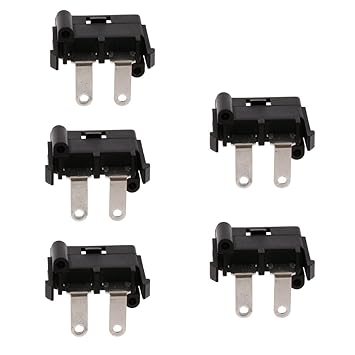 Trendy Retail 5 Pieces 30A 2-Pin Amp Auto Blade Standard Fuse Holder Box