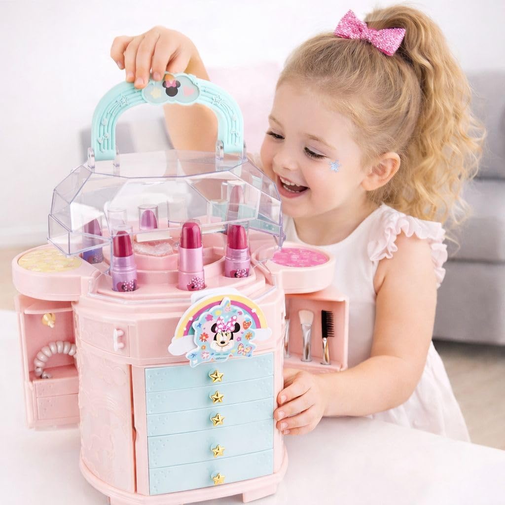 【美品】WANTKEY MINI 3LEG SET Kit Maquiagem Teen Minnie Disney - Maleta Montável FENZZA DIS318