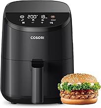 COSORI Freidora de Aire 2L, Air Fryer Compacta con Pantalla Táctil Intuitiva, 900W, 30 Recetas en Línea, Freidora sin Acei...