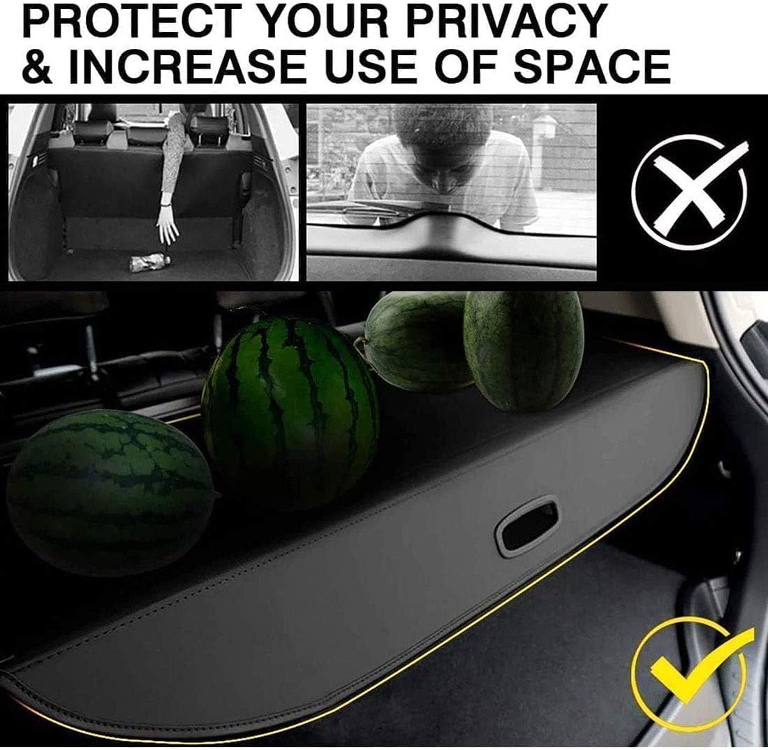 Parcel Shelf Luggage forToyota Prius 2010 2011 2012 2013 2014 2015,Retractable,Security Shield Panel,Shelf Boot Load,Car Accessories,Black