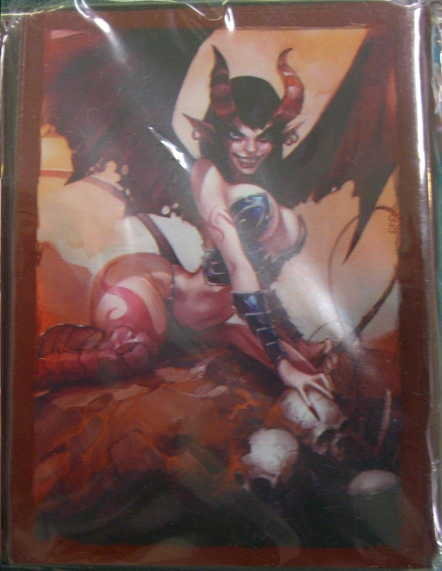 Cryptozoic Entertainment World of Warcraft Trading Cards Game TCG Succubus Sleeves 80ct Pack