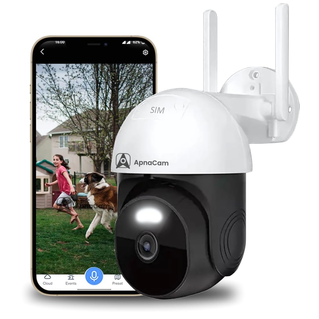 ApnaCam 3 Megepixels 4G PTZ |Sim Supported | 360° Rotation | Live Monitoring | Two- Way Audio | Full Color Night Vision | SD Card Recording | IP66 All Weatherproof |-image-18